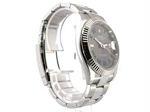 Thumbnail von Rolex Datejust 41 Edelstahl Weißgold 126334 Rhodium Römisch Oyster </h1>