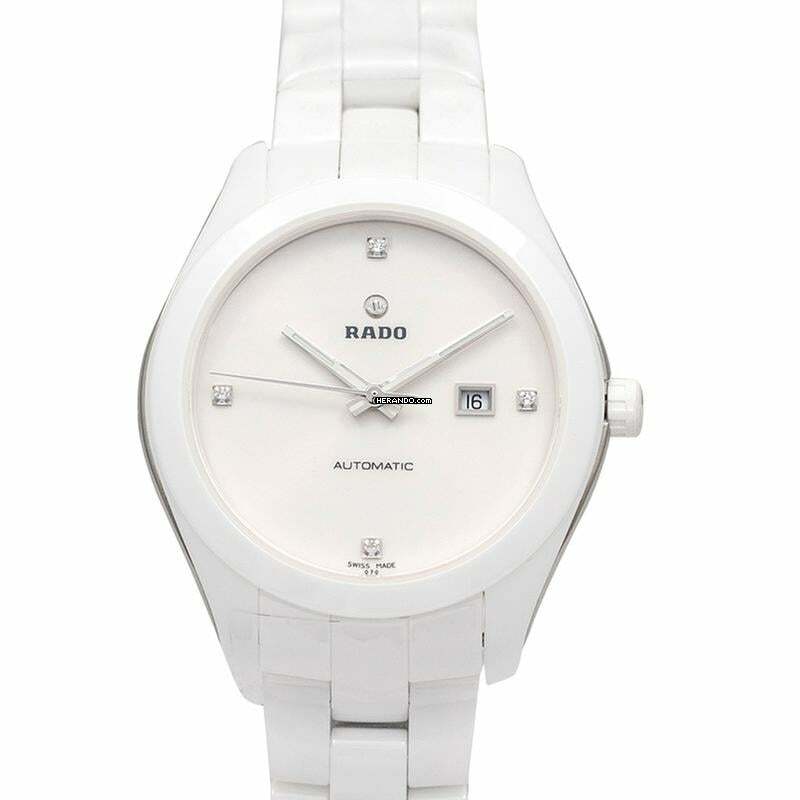 Rado HyperChrome Diamonds R32258702 - Hyperchrome Automatic White Dial Diamond Ladies Watch </h1>
