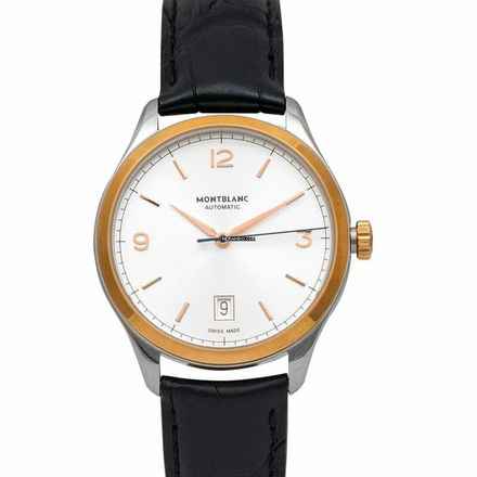  Montblanc Heritage Chronométrie 112521 - Heritage Chronométrie Automatic Silver Dial Stainless Steel Men's Watch </h1> 