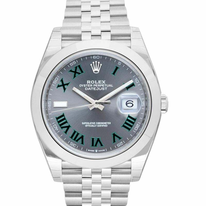 Rolex Datejust 41 126300 - Datejust 41 Slate Dial Automatic Men's Jubilee Watch 126300GYRJ </h1>