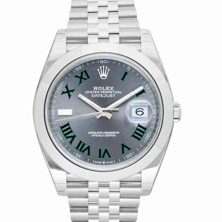  Rolex Datejust 41 126300 - Datejust 41 Slate Dial Automatic Men's Jubilee Watch 126300GYRJ </h1> 