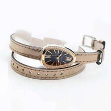 Thumbnail von Bulgari Serpenti 102968 - Serpenti Quartz Grey Dial Diamond Bezel Ladies Watch </h1>