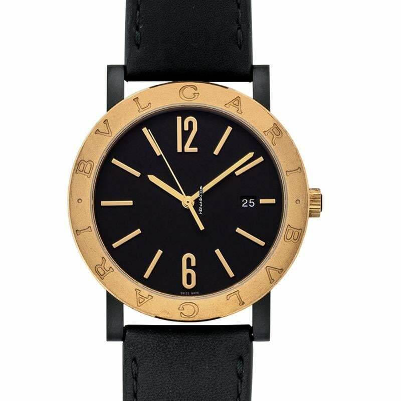 Bulgari Solotempo 102931 - Solotempo Automatic Black Dial Men's Watch </h1>