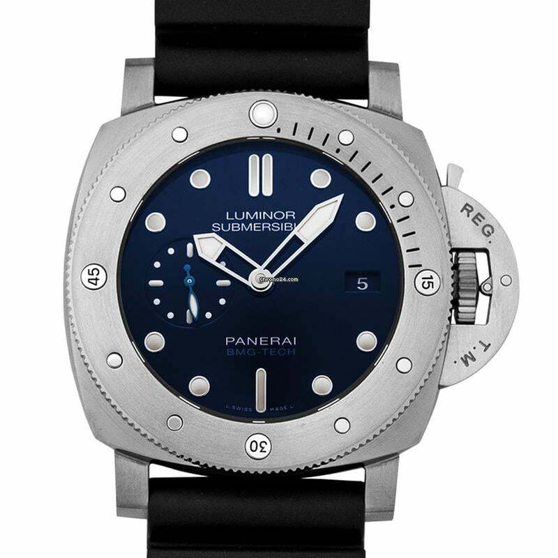 Panerai Submersible BMG-Tech PAM00692 - Luminor Submersible BMG-TECH Automatic Blue Dial 47 mm Men's Watch </h1>