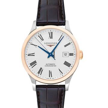  Longines Record L28215112 - Record Automatic White Dial Men's Watch </h1> 