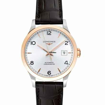 Longines Record L28205762 - Record Automatic Silver Dial Men's Watch </h1> 