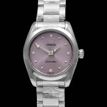 Thumbnail von Omega Seamaster Aqua Terra 220.10.28.60.60.001 - Seamaster Aqua Terra 150M Quartz 28 mm Quartz Purple Dial Diamonds L </h1>