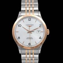Thumbnail von Longines Record L28215767 - Record Automatic Silver Dial Men's Watch </h1>