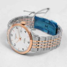 Thumbnail von Longines Record L28215767 - Record Automatic Silver Dial Men's Watch </h1>