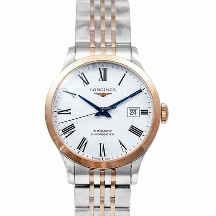  Longines Record L28205117 - Record Automatic White Dial Men's Watch </h1> 