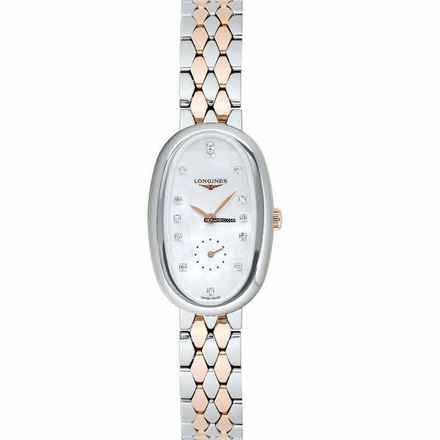  Longines Symphonette L23065877 - Symphonette Quartz Mother of Pearl Dial Diamond Ladies Watch </h1> 