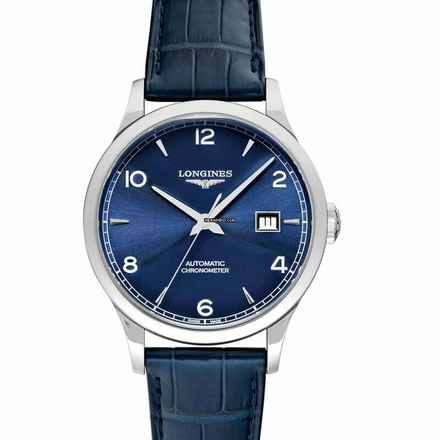  Longines Record L28214964 - Record Automatic Blue Dial Men's Watch </h1> 