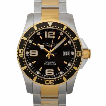  Longines HydroConquest L37423567 - HydroConquest Automatic Black Dial Men's Watch </h1> 