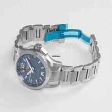 Thumbnail von Longines Conquest L36874996 - Conquest GMT Automatic Blue Dial Men's Watch </h1>