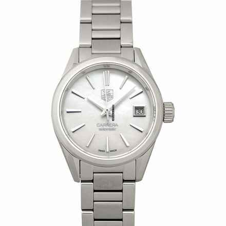  TAG Heuer Carrera Lady WAR2411.BA0776 - Carrera Calibre 9 Automatic Mother Of Pearl Dial Ladies Watch </h1> 