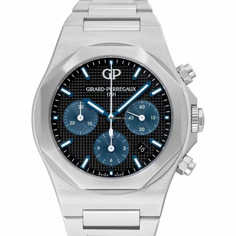 Girard Perregaux Laureato 81020-11-631-11A - Laureato 42 Chronograph Stainless Steel Watch </h1>