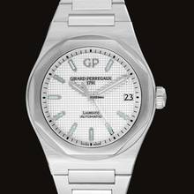 Thumbnail von Girard Perregaux Laureato 81010-11-131-11A - Laureato 42 Automatic Stainless Steel Silver Watch </h1>