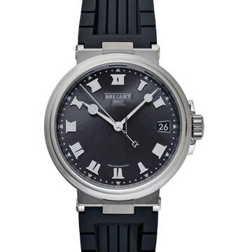  Breguet Marine 5517TI/G2/5ZU - Marine Automatic Black Dial Titanium Men's Watch </h1> 
