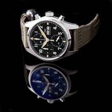 Thumbnail von IWC Fliegeruhr Spitfire Chronograph IW387901 - Pilot's Watch Chronograph Spitfire Automatic Black Dial Men's Watch </h1>