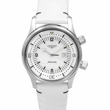  Longines Legend Diver L33744800 - Heritage Legend Diver Watch Automatic White Mother of Pearl Dial Unisex Watch </h1> 