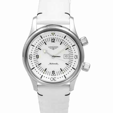  Longines Legend Diver L33744800 - Heritage Legend Diver Watch Automatic White Mother of Pearl Dial Unisex Watch </h1> 