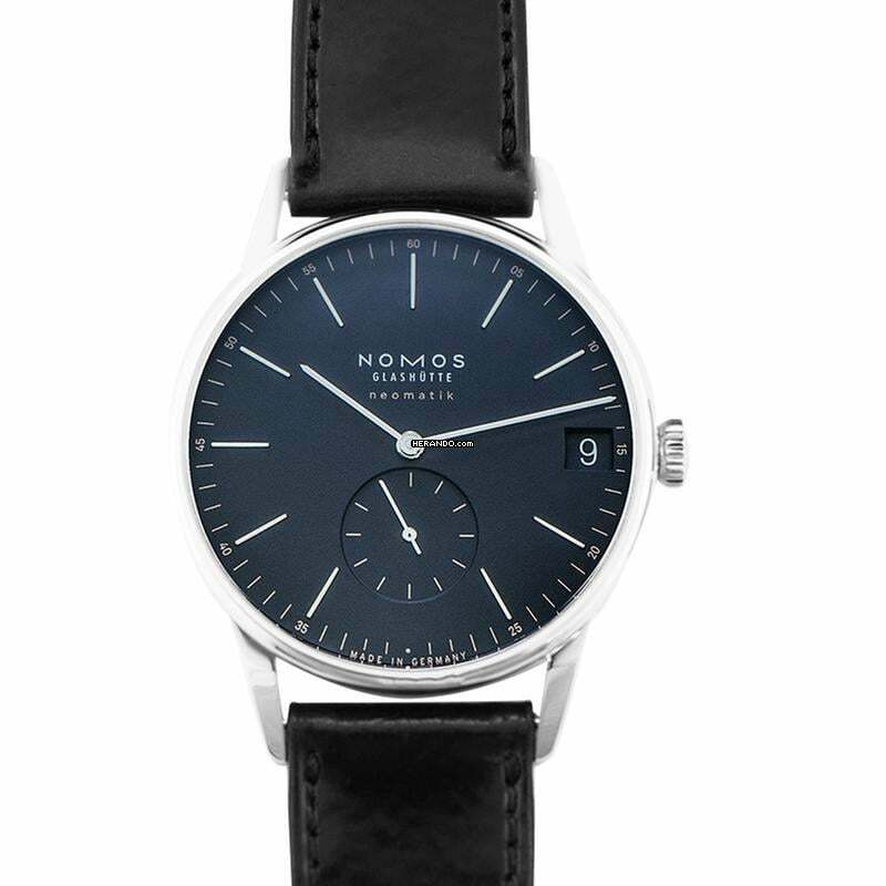 NOMOS Orion Neomatik 363 - Orion Neomatik 41 Date Midnight Blue Automatic Blue Dial 40 mm Men's Watch </h1>