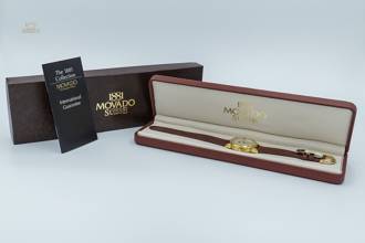 Thumbnail von Movado Automatik-Uhr mit Mondphase und Kalender 40 B1 881 3/731