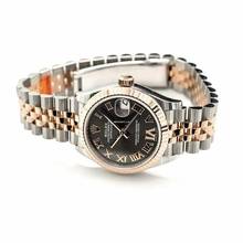 Thumbnail von Rolex Datejust 31 278271-0030 - Datejust 31 Steel And 18ct Everose Gold Automatic Silver Diamond Dial Ladies </h1>