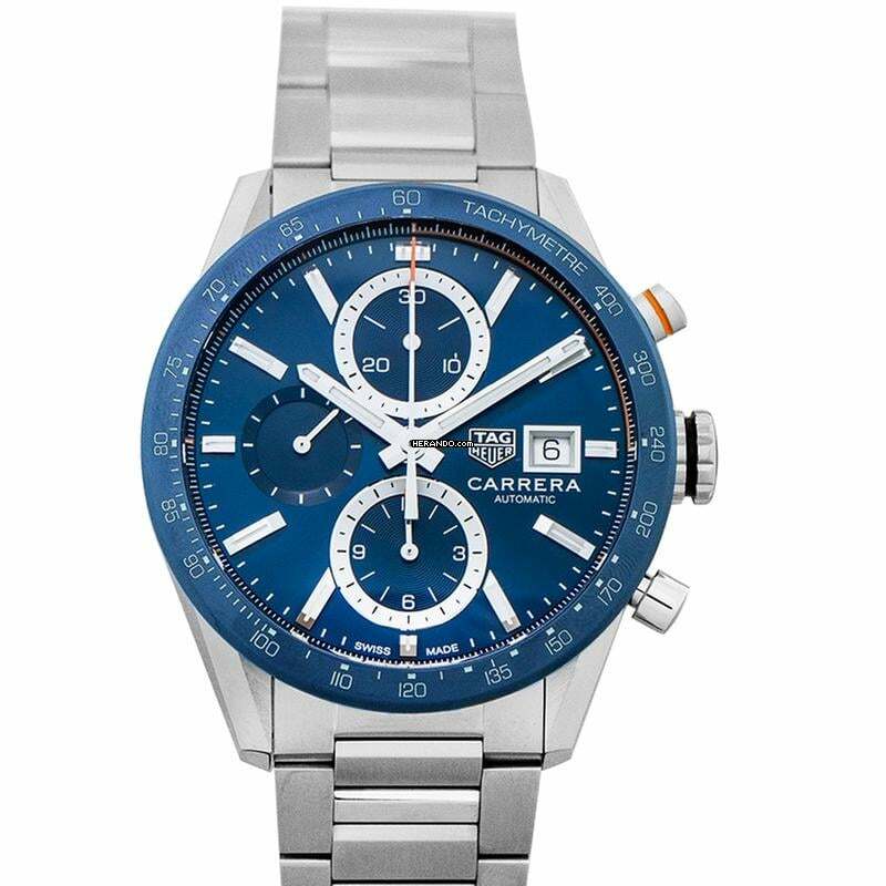 TAG Heuer Carrera CBM2112.BA0651 - Carrera Automatic Blue Dial Men's Watch </h1>