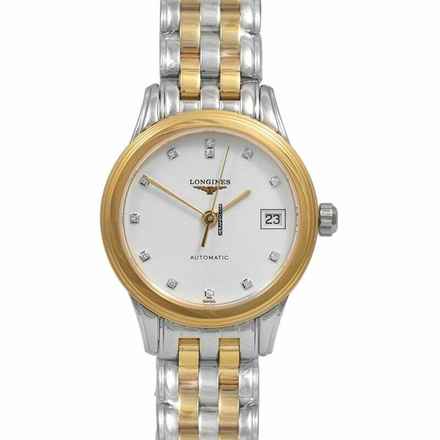  Longines Flagship L42743277 - Flagship Automatic Diamonds Ladies Watch </h1> 
