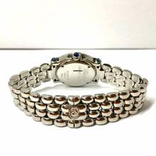 Thumbnail von Chopard Happy Sport Quartz 26mm Steel 5 Floating DIAMONDS Watch </h1>