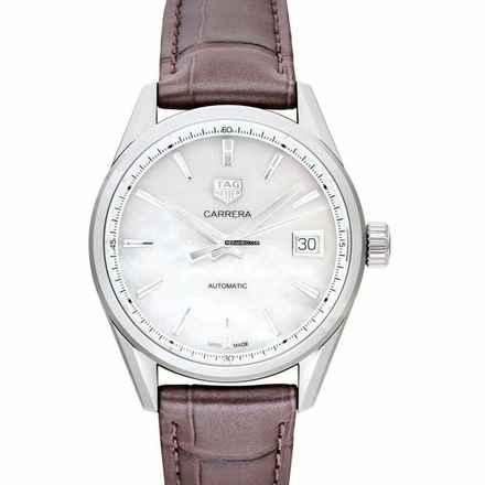  TAG Heuer Carrera Lady WBK2311.FC8258 - Carrera Calibre 5 Automatic White Dial Unisex Watch </h1> 
