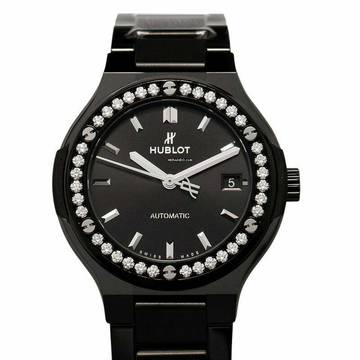  Hublot Classic Fusion 568.CM.1470.CM.1204 - Classic Fusion Automatic Mat Black Dial Ceramic Ladies Watch </h1> 