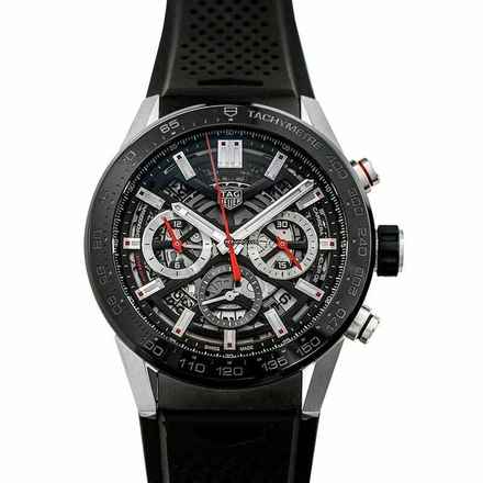 TAG Heuer Carrera CBG2A10.FT6168 - Carrera Calibre Heuer 02 Automatic Skeleton Dial Men's Watch </h1> 