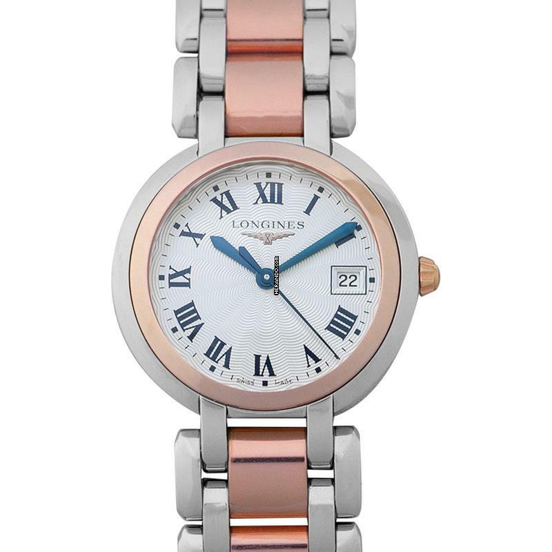 Longines PrimaLuna L81125786 - PrimaLuna Quartz Silver Dial Ladies Watch </h1>