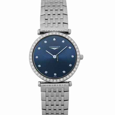  Longines L45230976 - La Grande Classique de Longines Quartz Blue Dial Diamond Ladies Watch </h1> 