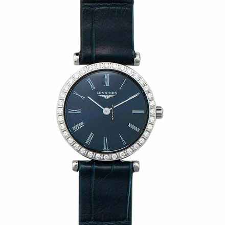  Longines La Grande Classique L43410942 - La Grande Classique de Longines Quartz Blue Dial Diamonds Ladies Watch </h1> 