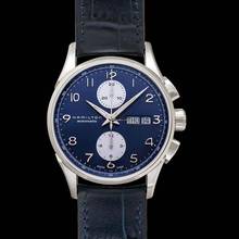 Thumbnail von Hamilton Jazzmaster Maestro H32576641 - Jazzmaster Automatic Blue Dial Stainless Steel Men's Watch </h1>