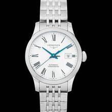 Thumbnail von Longines Record L23214116 - Record Automatic White Dial Ladies Watch </h1>