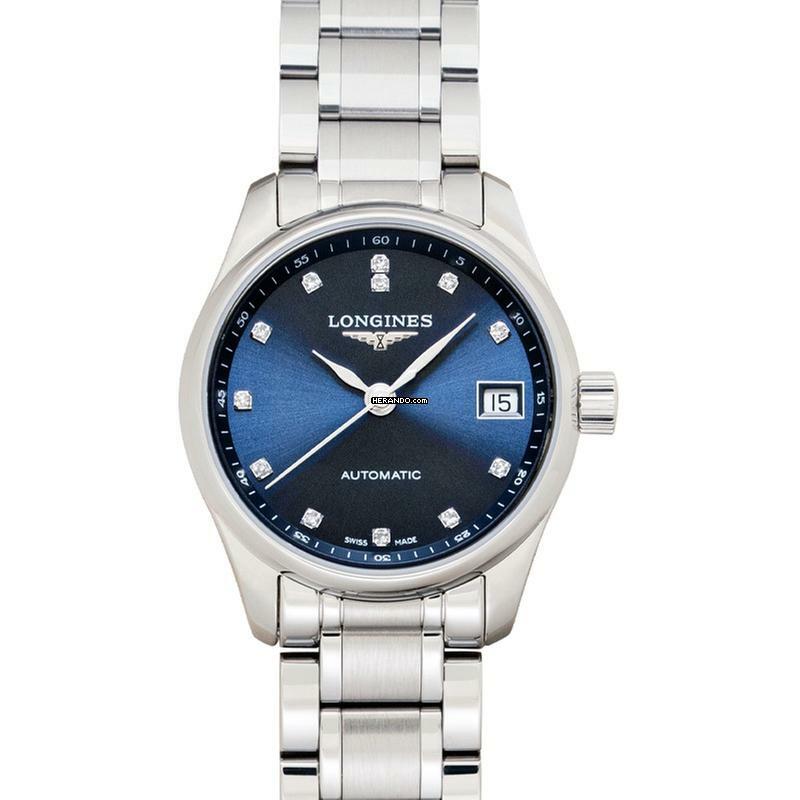 Longines Master Collection L21284976 - Master Collection Automatic Blue Dial Ladies Watch </h1>