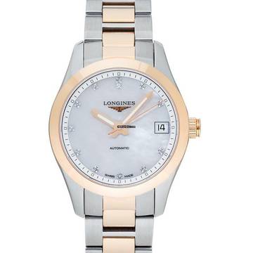 Longines Conquest Classic L23855877 - Conquest Classic Automatic White Dial Ladies Watch </h1> 