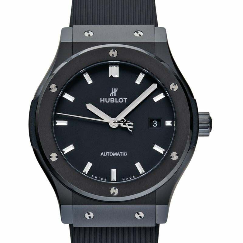 Hublot Classic Fusion 542.CM.1171.RX - Classic Fusion Automatic Black Dial Ceramic Men's Watch </h1>
