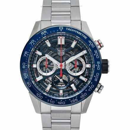  TAG Heuer Carrera CBG2A11.BA0654 - Carrera Calibre Heuer 02 Automatic Skeleton Dial Men's Watch </h1> 