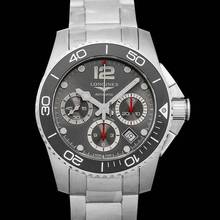 Thumbnail von Longines HydroConquest L37834766 - HydroConquest Automatic Grey Dial Chronograph Men's Watch </h1>