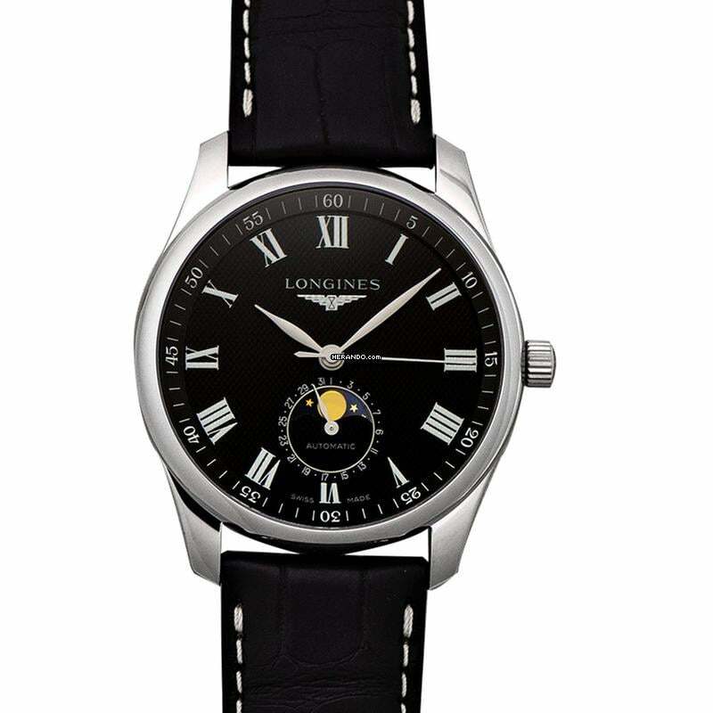 Longines Master Collection L29094517 - The Longines Master Collection Automatic Black Dial Men's Watch </h1>