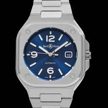 Thumbnail von Bell & Ross BR 05 BR05A-BLU-ST/SST - Instruments Automatic Blue Dial Stainless Steel Men's Watch </h1>