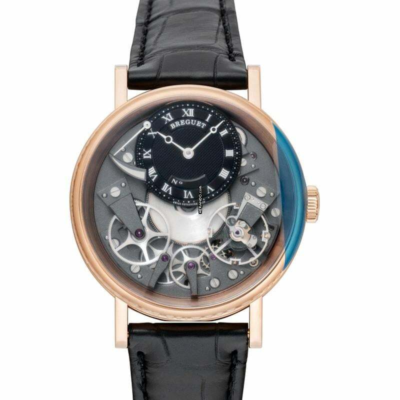 Breguet Tradition 7057BR/G9/9W6 - Tradition Manual-winding Skeleton Dial Men's Watch </h1>