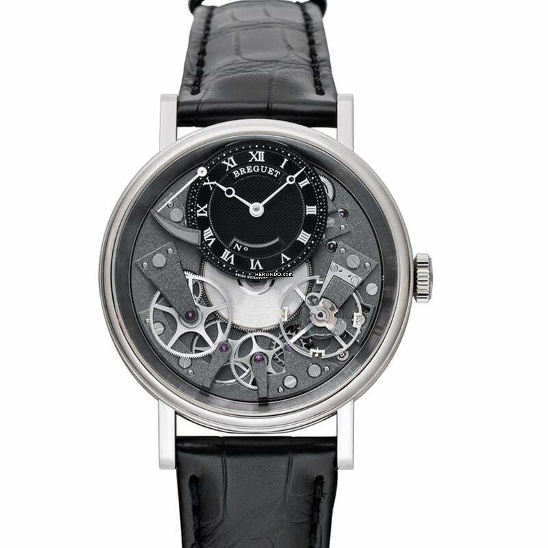 Breguet Tradition 7057BB/G9/9W6 - Tradition Manual-winding Skeleton Dial Men's Watch </h1>