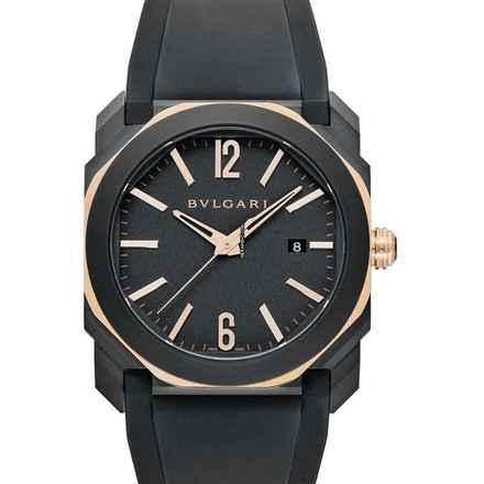  Bulgari Octo 103085 - Octo L'Originale Automatic Black Dial Men's Watch </h1> 
