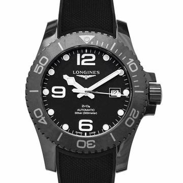  Longines HydroConquest L37844569 - HydroConquest Automatic Black Dial Men's Watch </h1> 